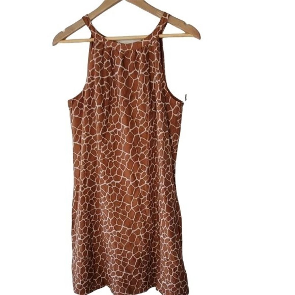 Merona Collection Brown Spotted Dress